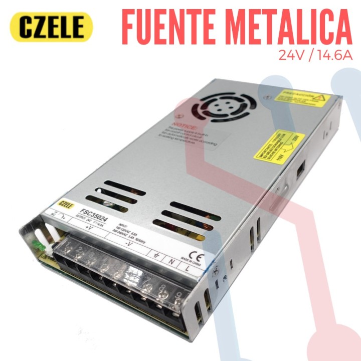 Fuente Suicheada 24V 14.6A 350W