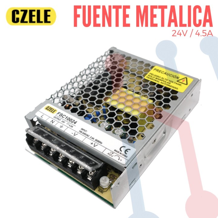 Fuente Suicheada 24V 4.5A 108W