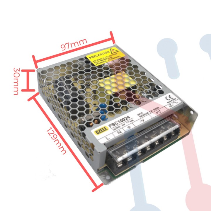 Fuente Suicheada 24V 4.5A 108W