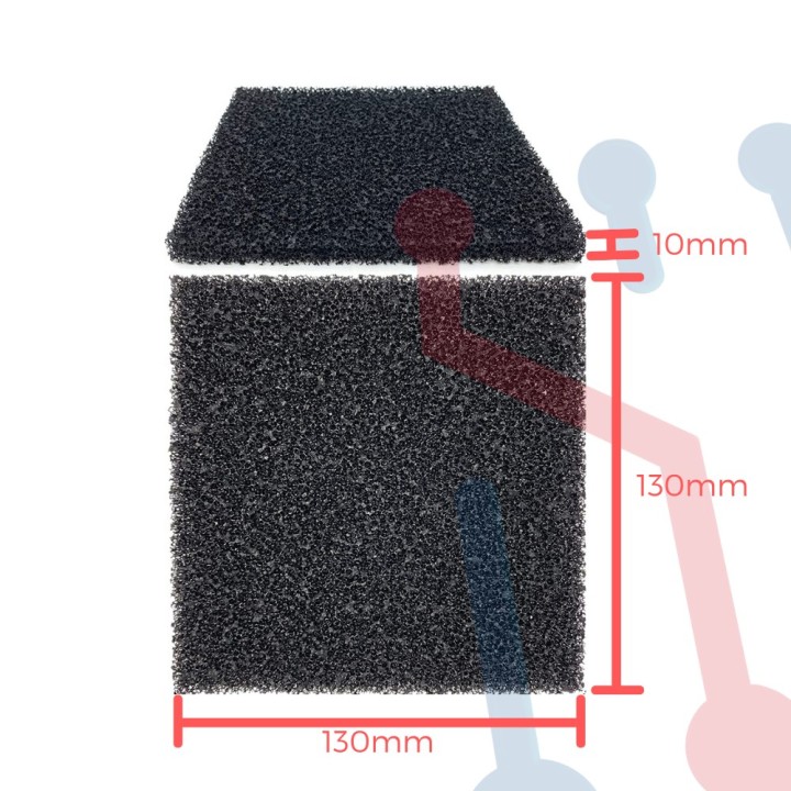 Filtro de carbón Activo para Extractor de Humo
