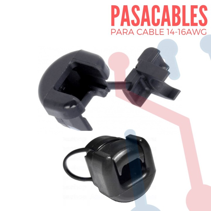 PasaCable para Cable 14-16 AWG