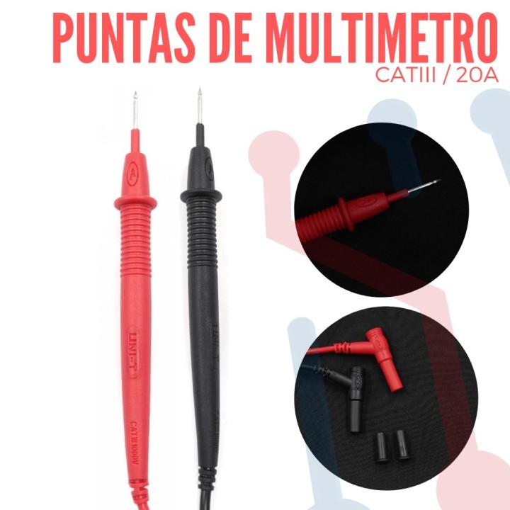 Puntas para multímetro CAT III-20A