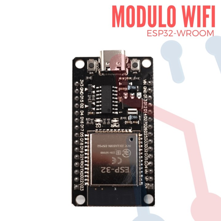 Modulo WIFI ESP32-WROOM (30 Pines)