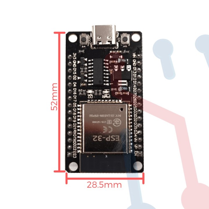 Modulo WIFI ESP32-WROOM (30 Pines)