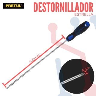 Destornillador de Estrella (DP-1/4X12BP)