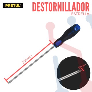 Destornillador Estrella 3X150
