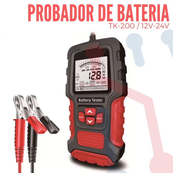 Probador de Baterías  TK-200