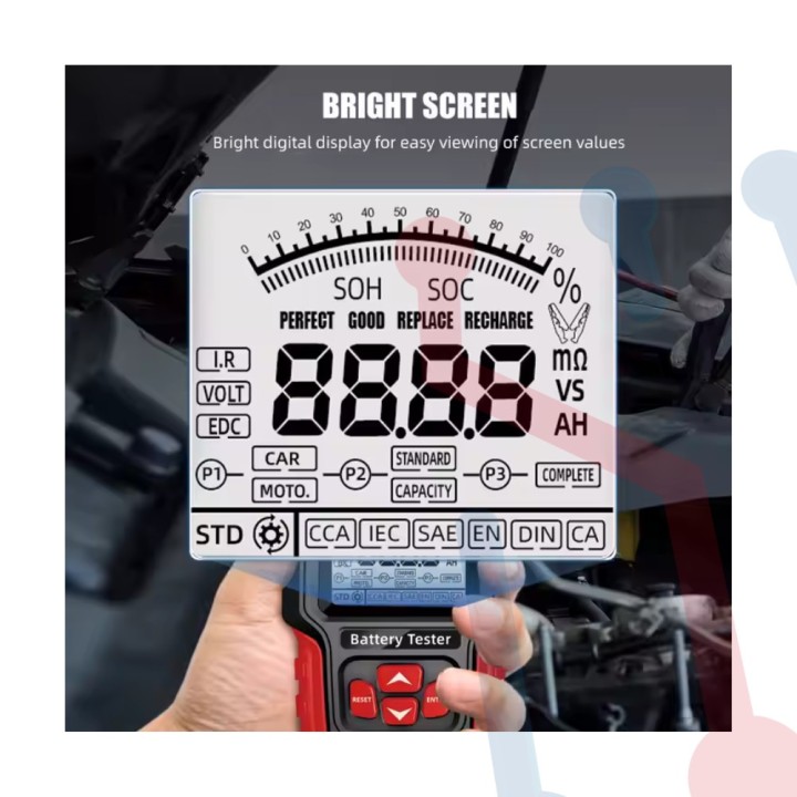 Probador de Baterías  TK-200