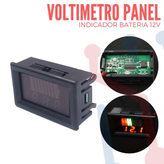 Voltimetro Indicador de Carga de Bateria 12V