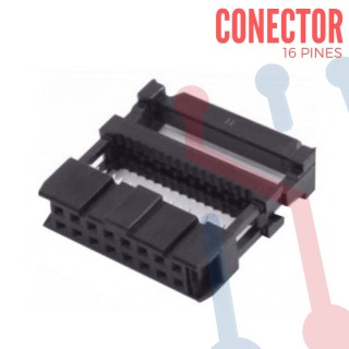 Conector para cable ribbon 8 pines