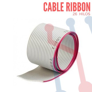 Cable Ribbon  26 Hilos Gris X Metro