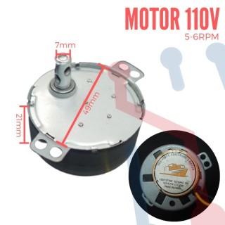 Motor AC 110V 5-6RPM (49015)