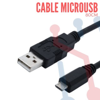 Cable USB A Micro USB (80cm)