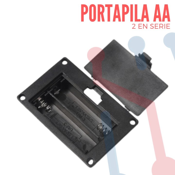 Portapila AAX2 para Chasis