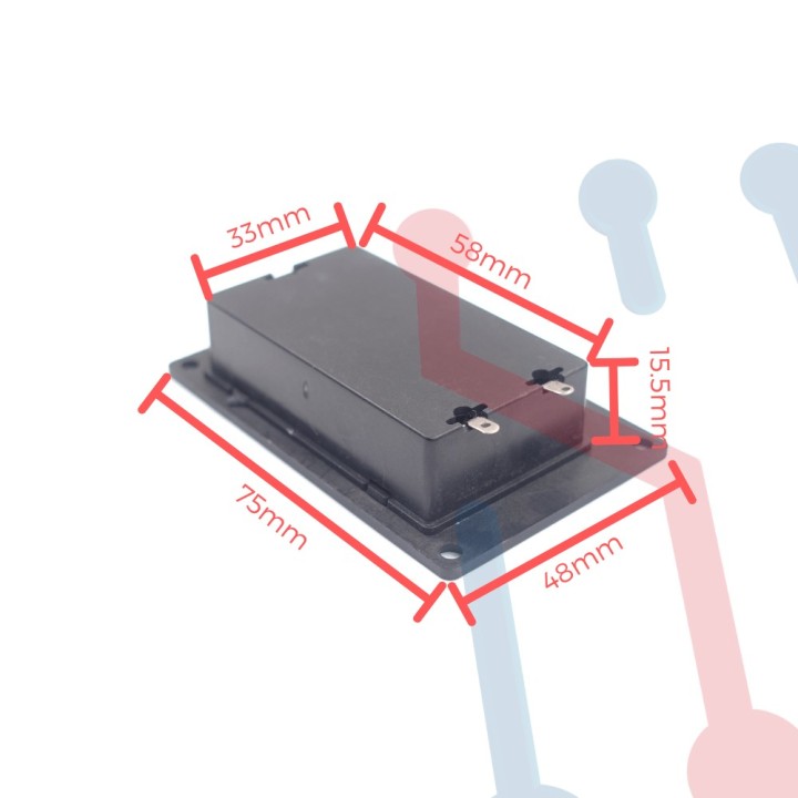 Portapila AAX2 para Chasis
