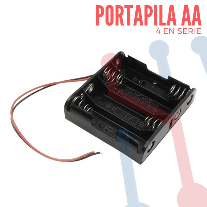 Portapila AAX4