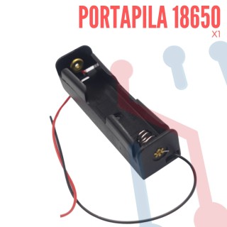 Portapila 18650X1