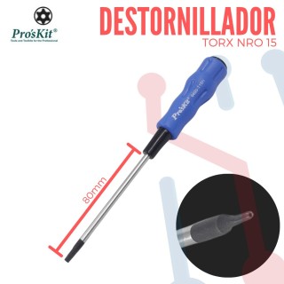 Destornillador Torx de Seguridad Nro.15