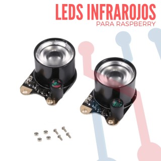 Módulos Infrarrojos para Cámara Visión Nocturna Raspberry Pi