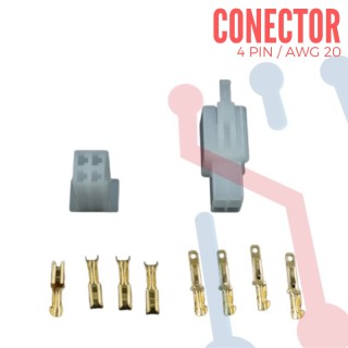 Conector Dupont o Crimp 3Pin