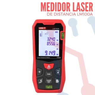 Medidor de Distancia Laser UNI-T LM100A