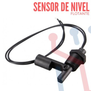 Sensor de Nivel Negro (Flotador)