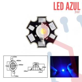 Led de alta intensidad 5mm Blanco
