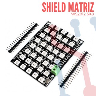 Matriz LED WS2812 8X8