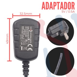 Adaptador de voltaje 5V 0.5A