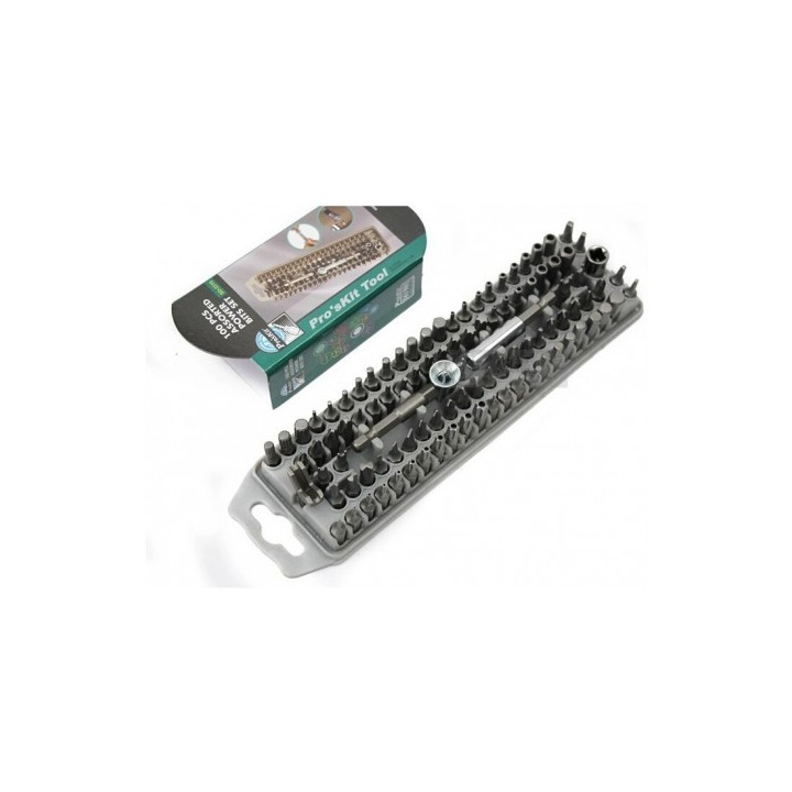 Kit 100 puntas para destornillador Proskit (SD-2310)
