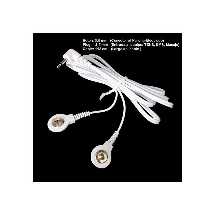 Cable Conector para Electrodos
