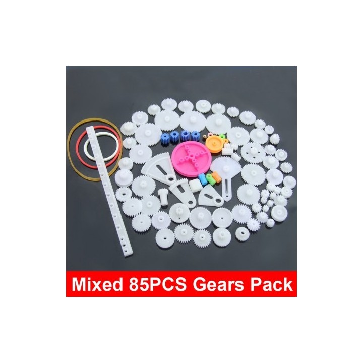 Kit 85 Piezas Piñones Y Poleas