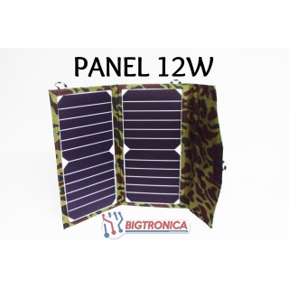 Panel solar plegable 12W