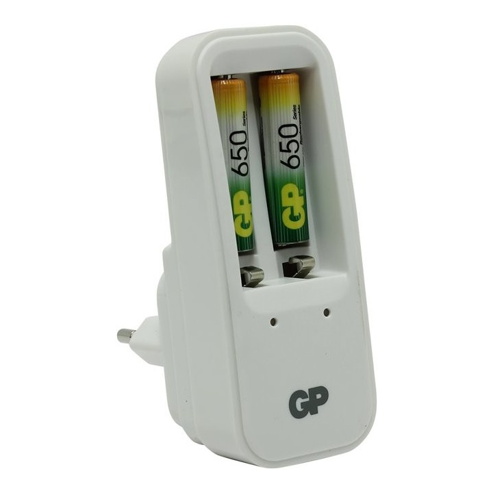 Cargador "AAA", "AA" con Pilas GP