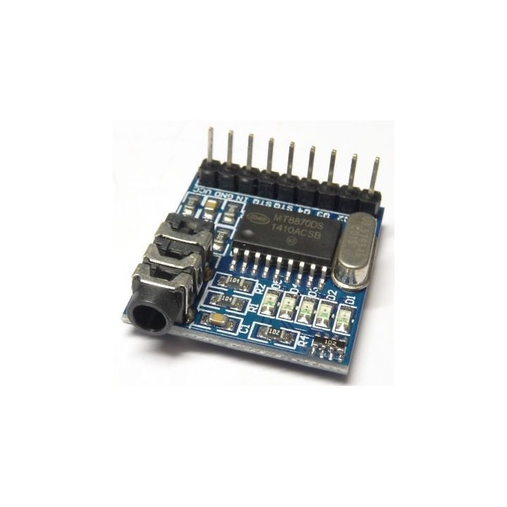 Módulo decodificador de DTMF (MT8870)