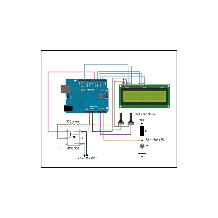 Optoacoplador MOC3011