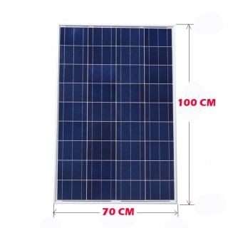 Panel solar de intemperie 80W