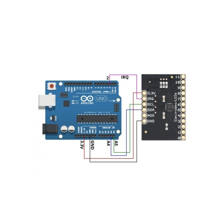 Sensor Táctil Capacitivo MPR121