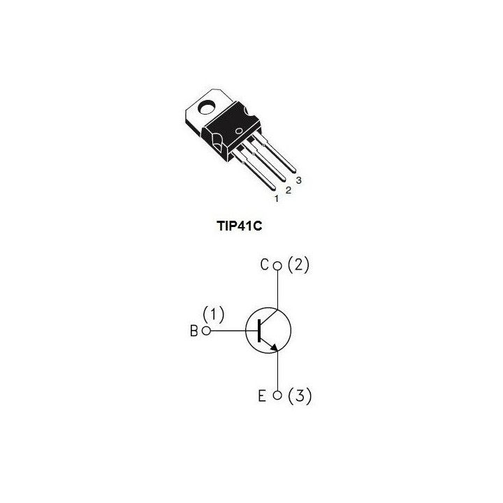 Transistor NPN TIP41C