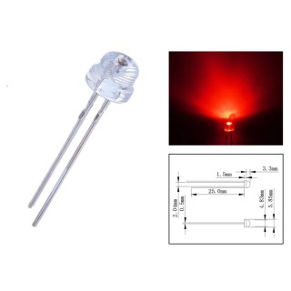 Led de Alta Intensidad  4.8mm Rojo