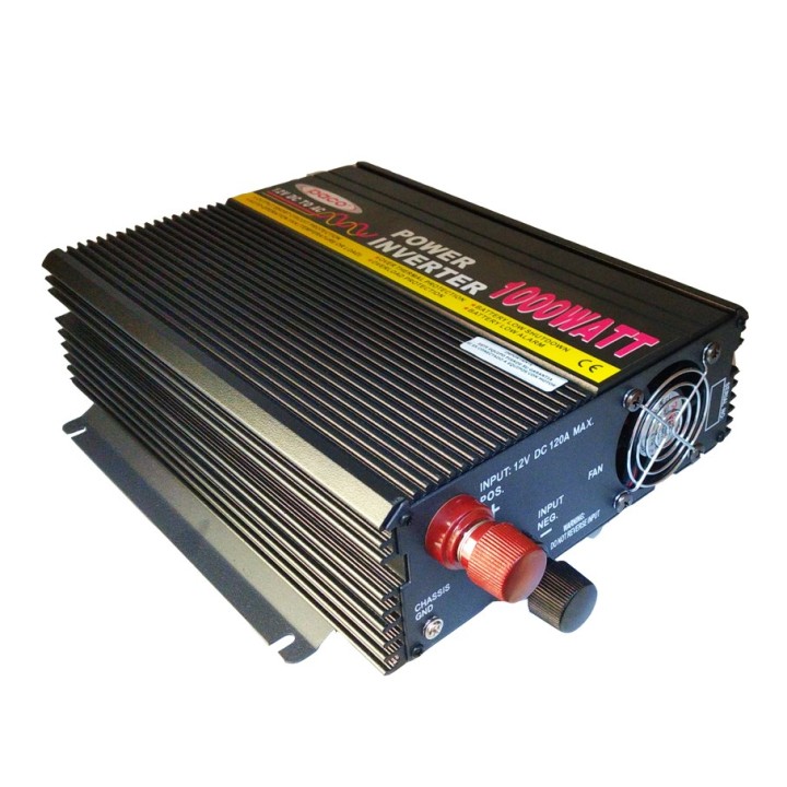 Inversor (Onda modificada) DC/AC 12V 1000W-Paco