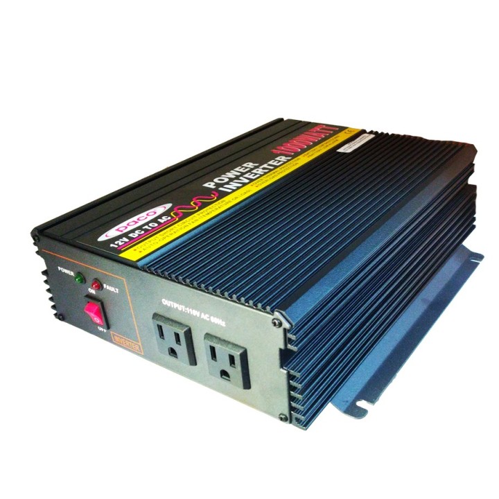 Inversor (Onda modificada) DC/AC 12V 1000W-Paco