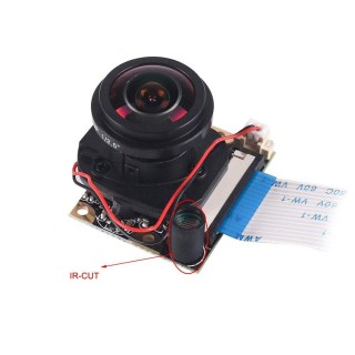 Camara Ojo de Pez Para Raspberry PI 4B/3B+  Apertura 170º