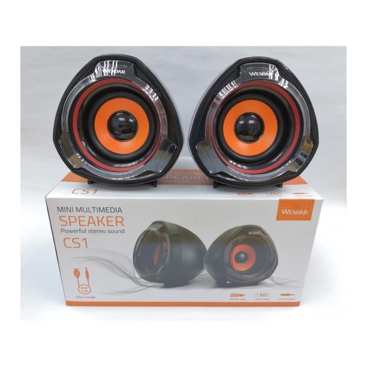 Parlante USB Wesdar