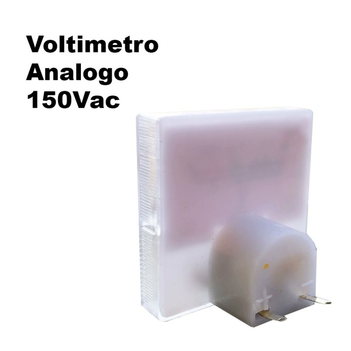 Voltímetro Analogo de Aguja 0-150Vac