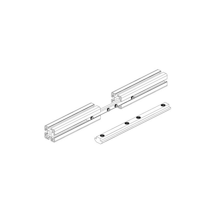 Unión en T para Perfil 2020 ó 2040