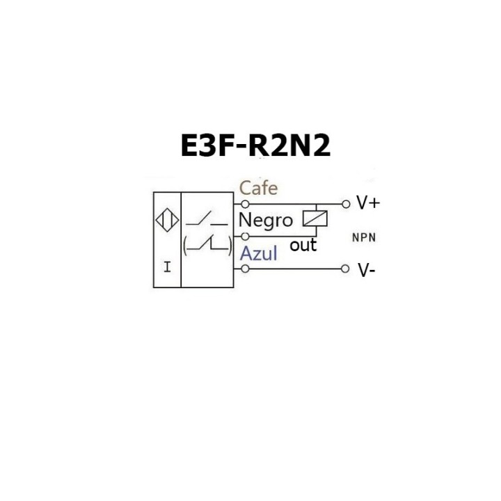Sensor Distancia Infrarrojo (IR) E3F-R2N2 con Módulo de Refelxión