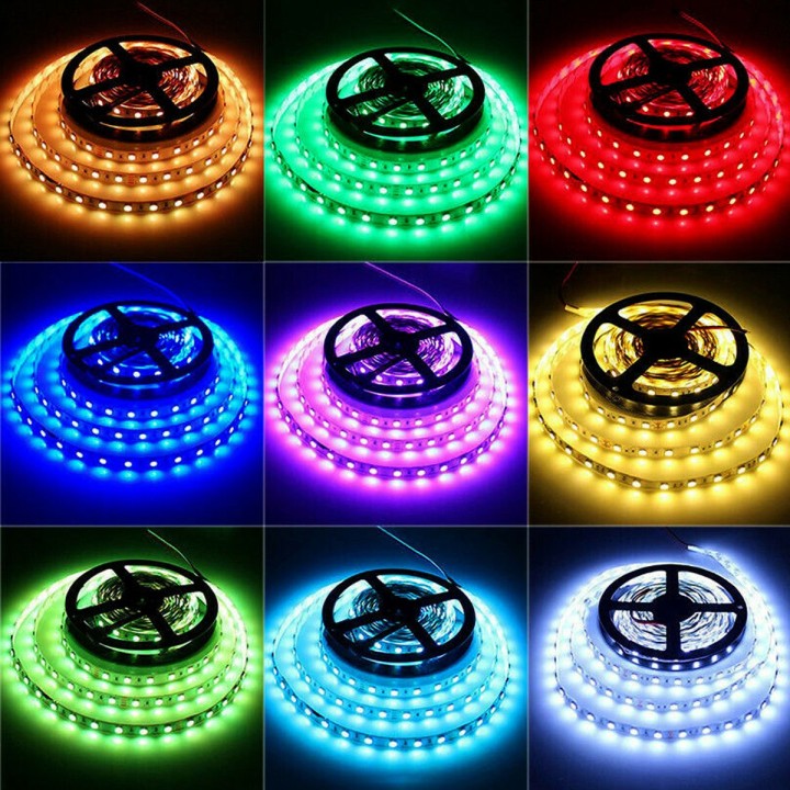 Cinta Led RGB 5050 IP65 12VDC 5 Metros