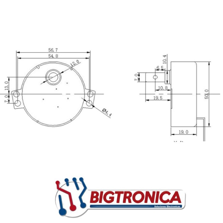 Motor AC 110V 33-39 RPM