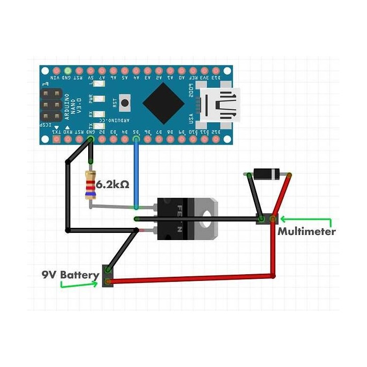 MOSFET Canal N IRF510